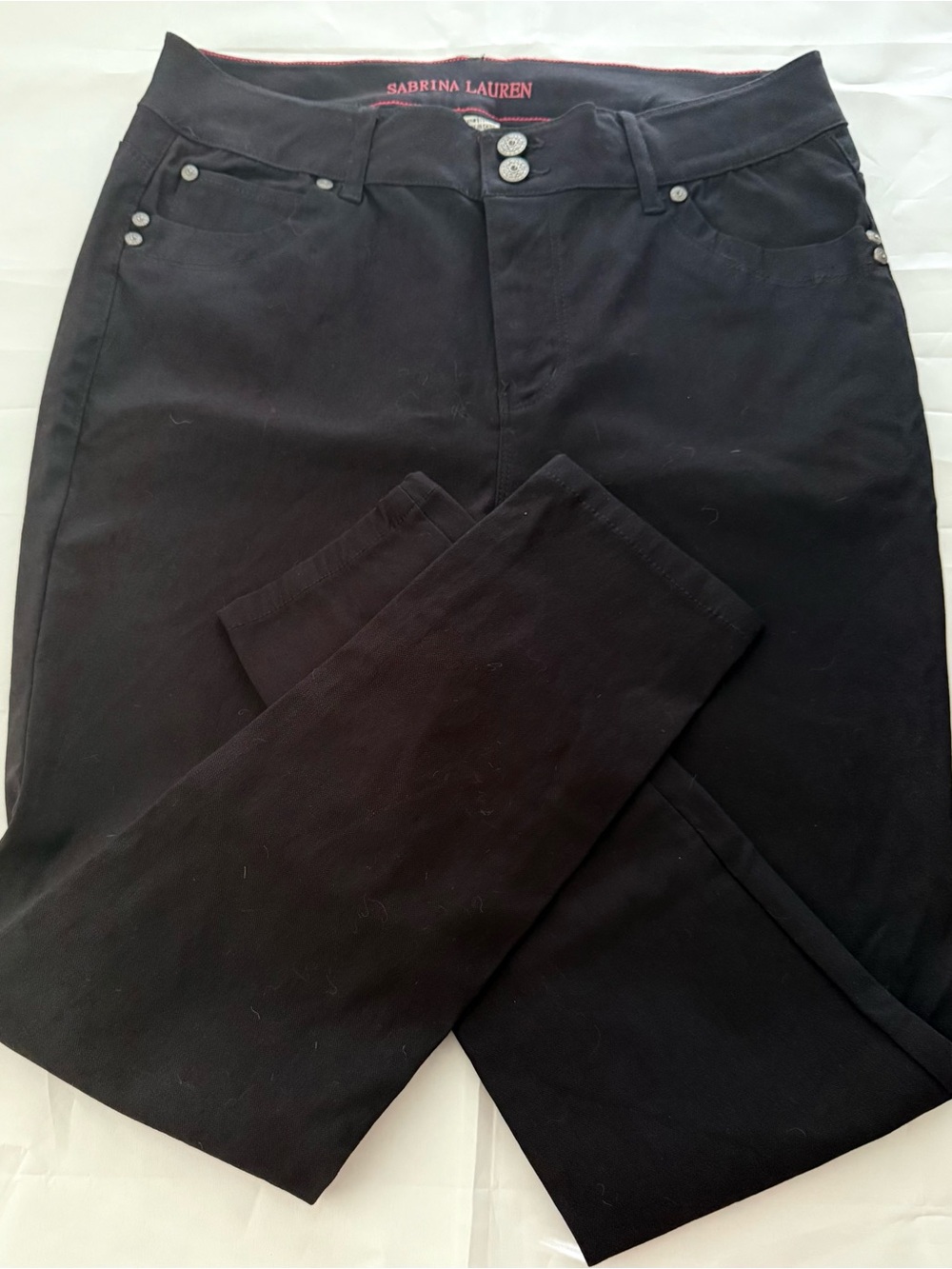 Sabrina Lauren Black skinny jeans - Size 16 W